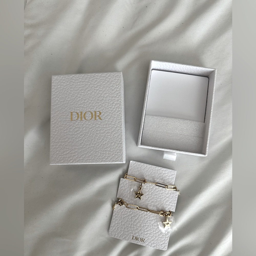 Christian Dior Gold Phone Charm